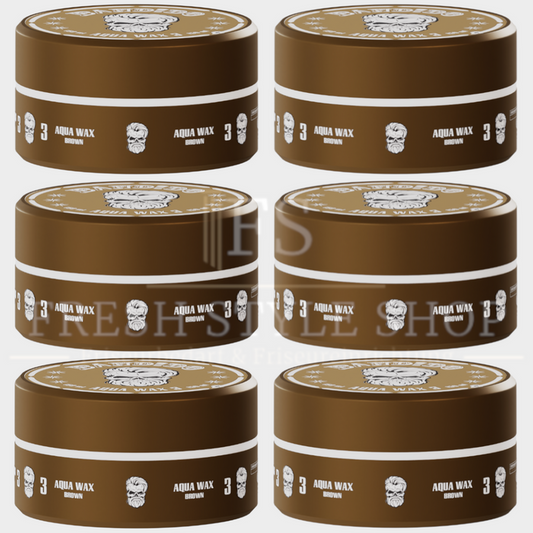 6 x Bandido Haar Wax 150ml Brown