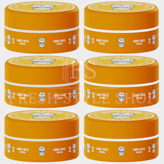 6 x Bandido Haar Wax 150ml Orange