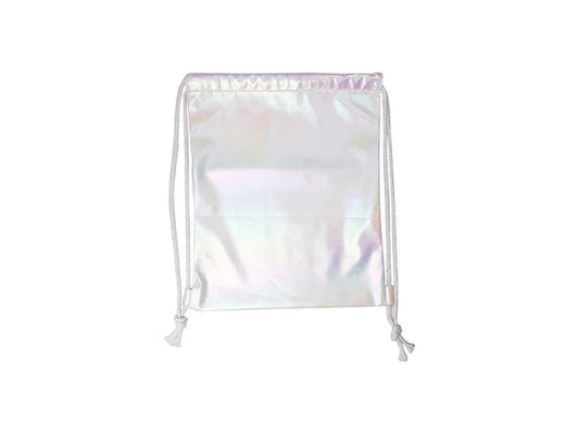 Sublimation Gradient Drawstring Backpack (White,33*40cm)
