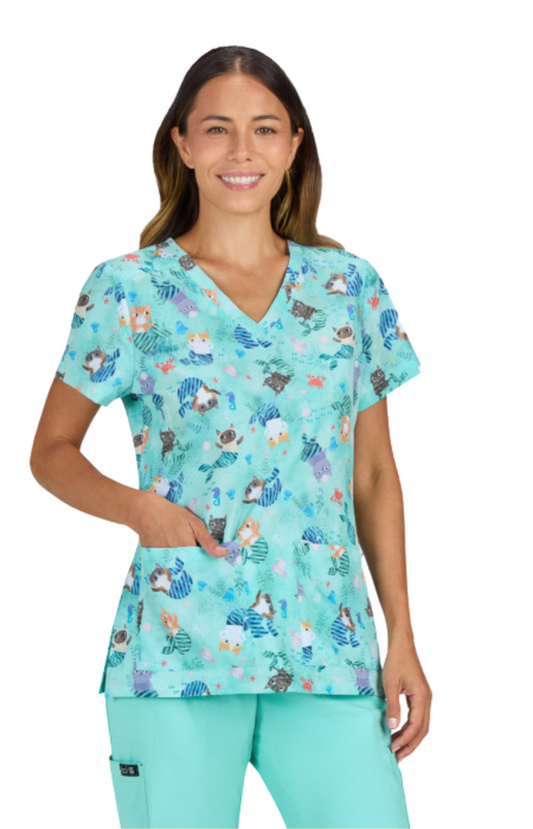 SUMMER25 Filipina Mujer Koi Artist Series Estampada Mod. Rosalie Purrmaids
