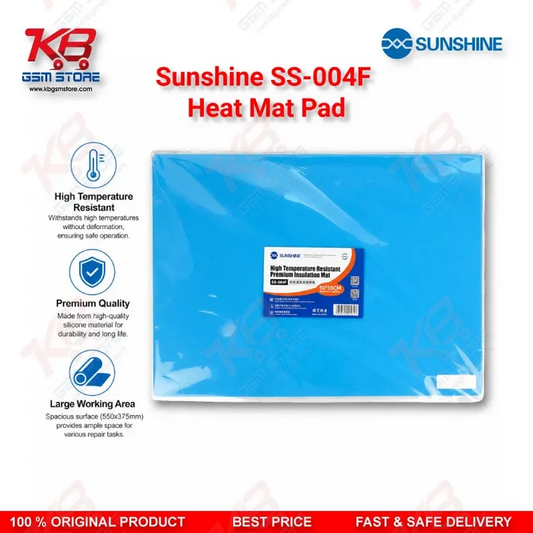 Sunshine SS-004F High Temperature Heat Insulation Silicone Mat for Mobile Repair
