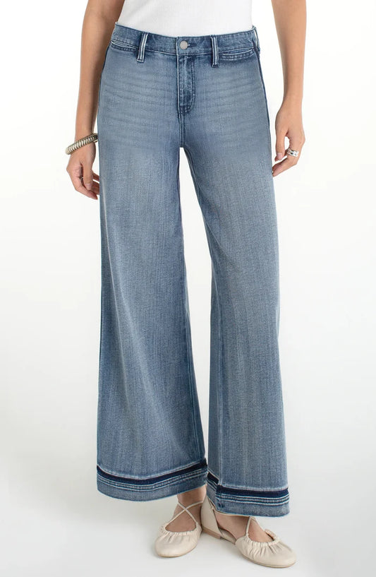 Super Stride Wide Leg w/ Shadow Cuff 30" Ins
