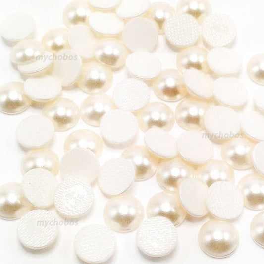 Swarovski Flatback - SS10 White Pearl