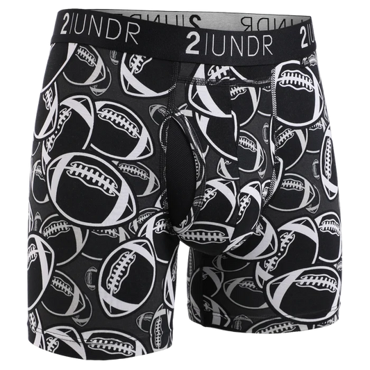 Swing Shift Boxer Brief -Grid Iron