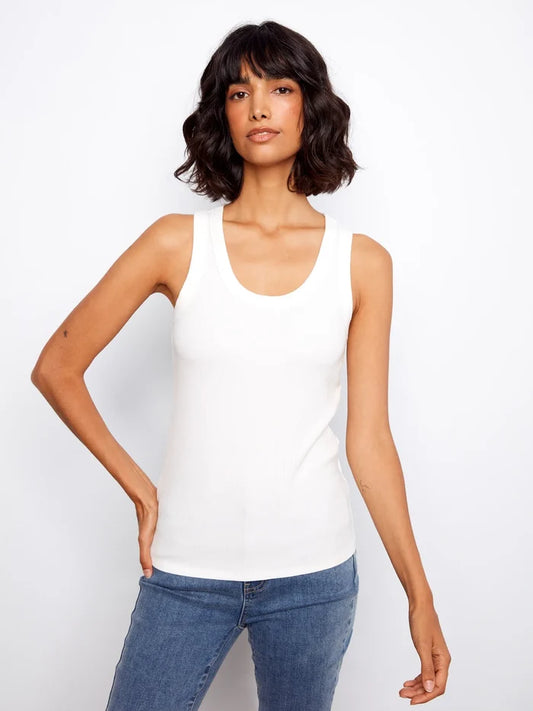 Tencel Ribbed Tank Top