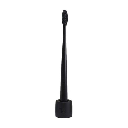 The Natural Family Co. Bio Brush & Stand - Pirate Black - L'Organic