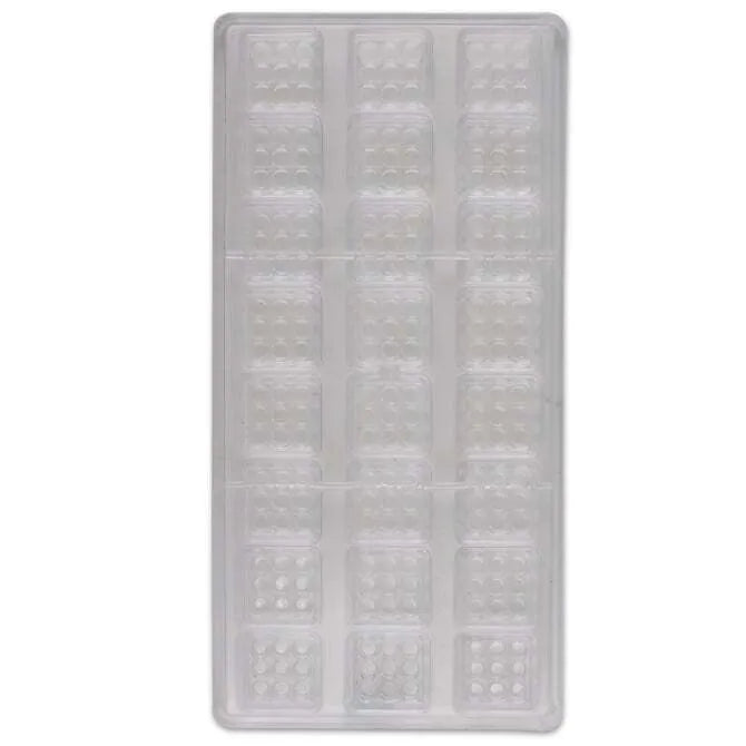 Toy Block Chocolate Mold, 24 Forms
