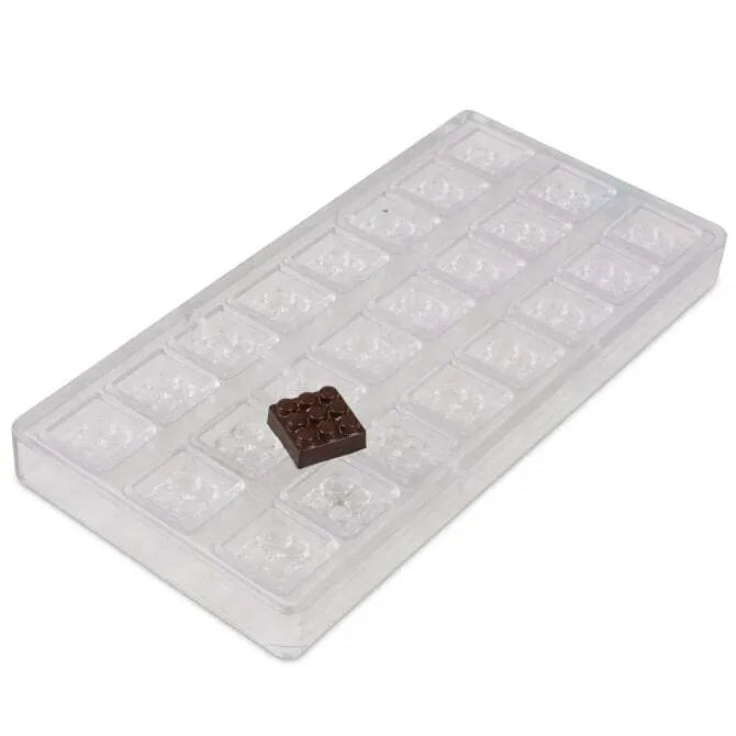Toy Block Chocolate Mold, 24 Forms