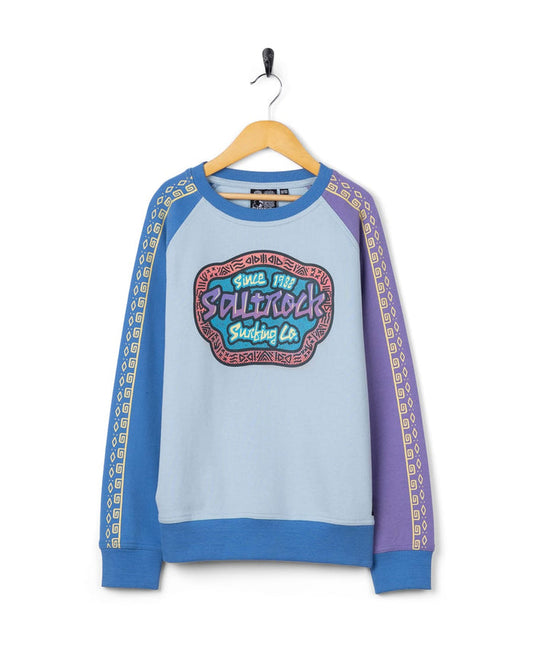Tribe Kids Sweat Top in Light Blue