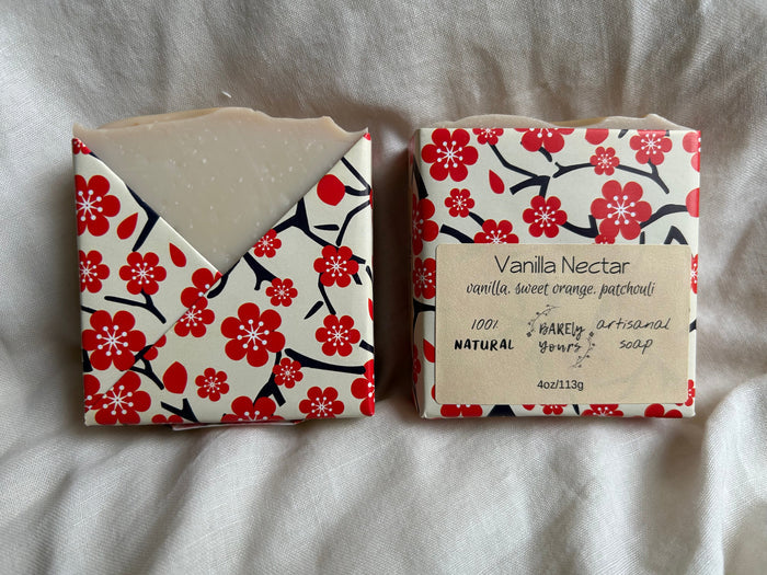 Vanilla Nectar natural soap bar