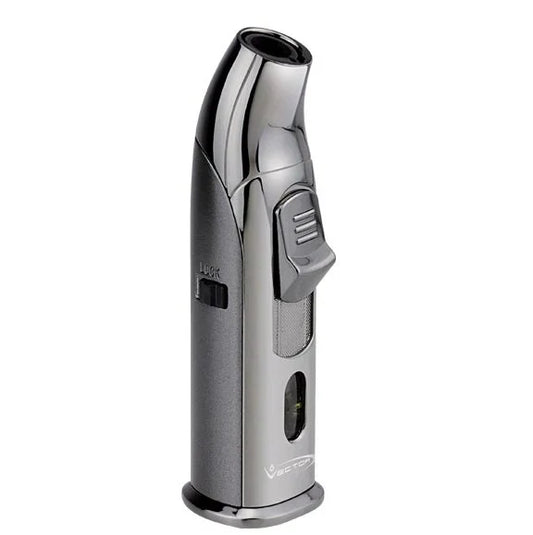 Vector Aztech Gunmetal Torch Lighter - AZTECH02