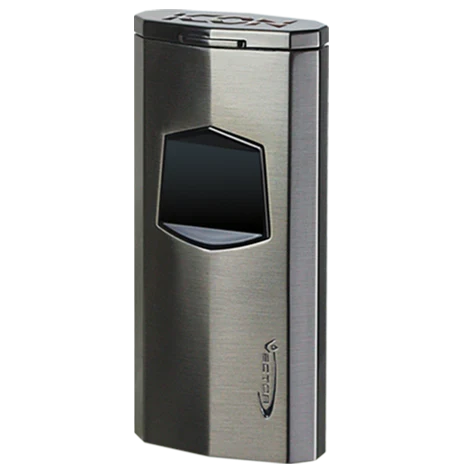 Vector Icon Gunmetal Satin Torch Lighter - ICON2