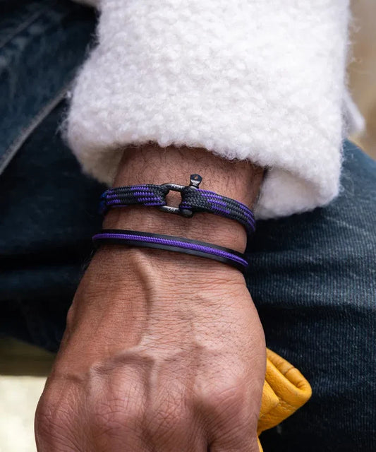 Vicious Vik  Black/Royal Purple M