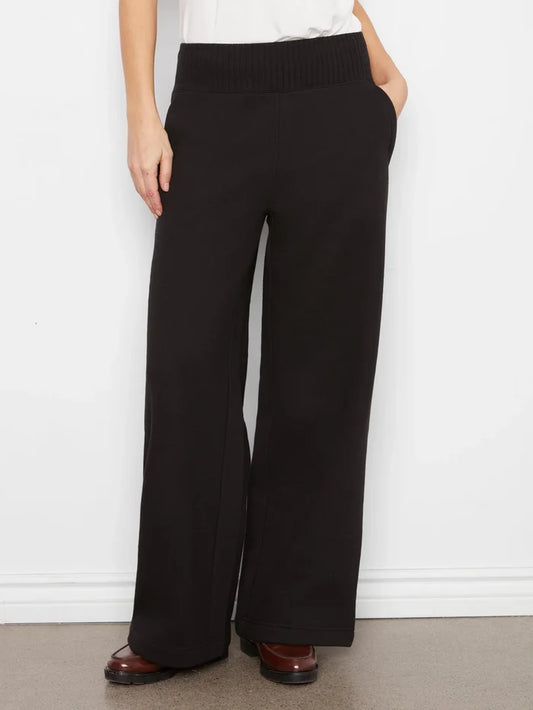 Wide Leg French Terry Pants