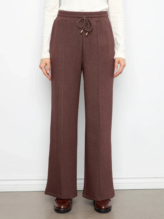 Wide Leg Pin Tuck Pants