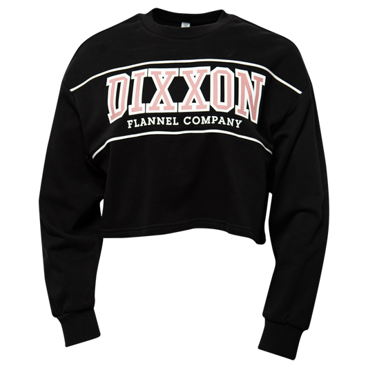 Women's DFCO Cropped Crewneck - Black