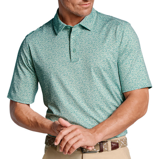 XC+ Ace Printed Performance Polo